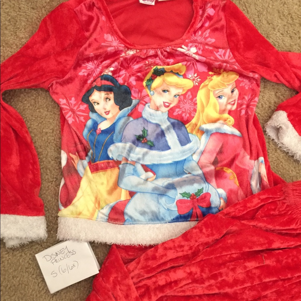 Disney princess holiday pajama